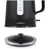Sunbeam French Riviera 4 Slice Toaster and Kettle Set Black PUP8101BK hero image