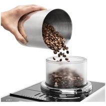 DeLonghi Rivelia With Cool Carafe Fully Automatic Coffee Machine White EXAM44057W hero image
