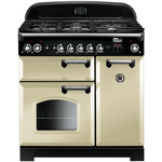 Falcon 90cm Classic Freestanding Dual Fuel Oven/Stove Cream and Chrome CLA90DFFCR-CH hero image