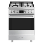 Smeg 60cm Classic Freestanding Gas Cooker - Stainless Steel CS6GMXA2 hero image