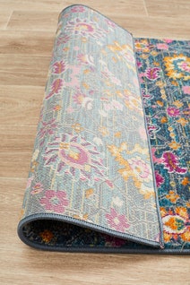 Rug Culture Babylon Extra Large Blue Rug 500X80CM - BLN-210-BLUE-500X80 hero image