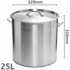 SOGA 25L Stock Pot SOGASTOCKPOT32CM25L image NaN
