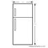 Fisher & Paykel 380L ActiveSmart Top Mount Fridge RF381TRPW6 image NaN