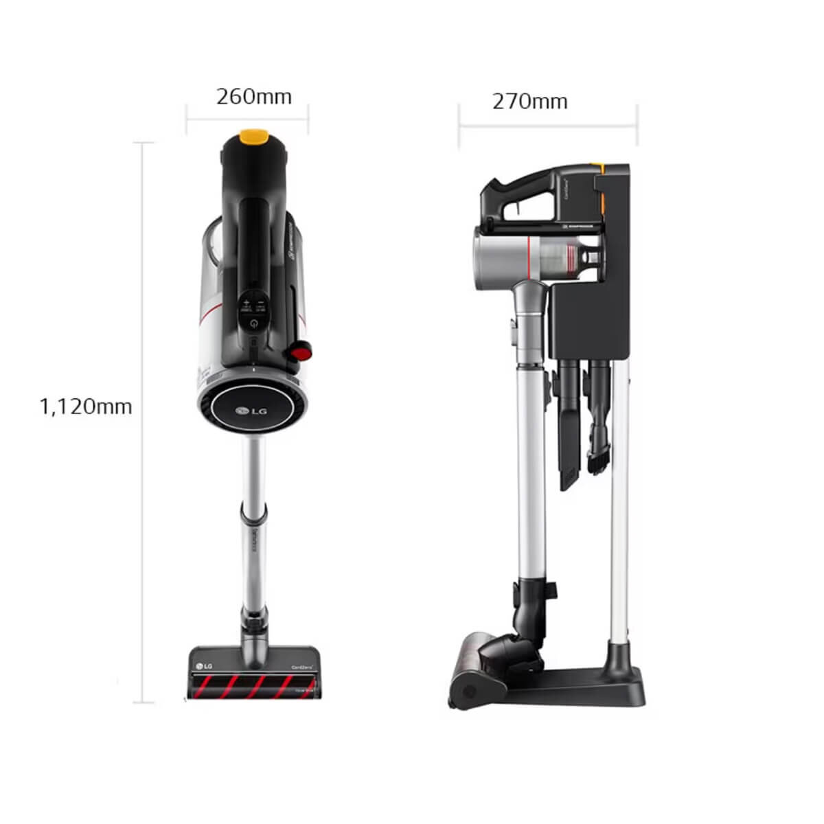 LG Cordless Stick Vacuum A9K-EVOLVE hero image