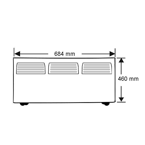 Everdure Panel Heater HPE152W | Appliances Online