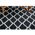 Rug Culture Huxley Large Black & Off White Rug 280X190CM - HU-BLK-280190 image NaN