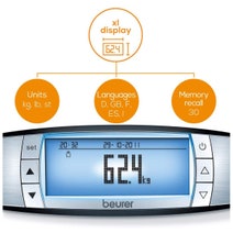 Beurer Body Complete Diagnostic Bathroom Scale BF105 hero image