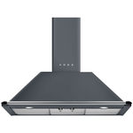 Smeg 90cm Victoria Aesthetic Grey Canopy Rangehood KT90GRE hero image