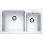 Blanco NAYA8WK5 White Inset Double Sink hero image