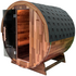 Revel Edenview 4 Person Traditional Cedar Barrel Sauna R-BT-CEDAR-4P image NaN