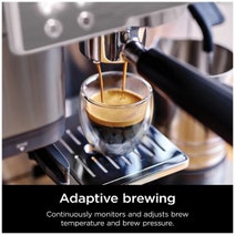Ninja Luxe Cafe Premier Espresso Machine Gunmetal ES601ANZ hero image