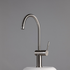 Titan Gooseneck Kitchen Mixer Tap Model 2 Brushed Steel TTSS2 image NaN