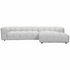 Kalona Ribe Shell Three Seater Right Facing Chaise Sofa 32826-LAF-TX2221 image NaN