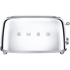 Smeg 50s Retro Style 4 Slice Toaster Chrome TSF02SSAU image NaN