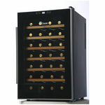 Triomph 28 Bottle Wine Storage Cabinet TCCV28B hero image