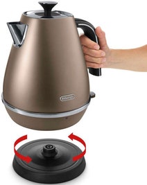 Delonghi CTI4003BZKBI2001BZ Distinta Toaster and Distinta Kettle Pack hero image