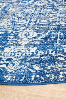 Rug Culture Evoke Large Navy Rug 240X240CM - EVO-253-NAVY-240X240 hero image