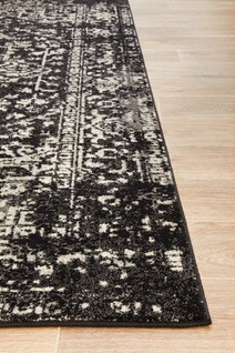 Rug Culture Evoke Extra Large Charcoal Rug 330X240CM - EVO253CHAR330X240 hero image