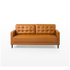 Zinus Benton Mid-Century Faux Leather Sofa 3 Seater - Cognac AU-USSBTF-3CL image NaN