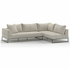 Kalona Vaeroy Modular Four Seater Left Facing Sofa Pearl WS-208-01B-VILA-54PK image NaN