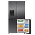 Hisense 615L PureFlex French Door Fridge with Ice and Water Dispenser Dark Stainless HRCD615TBW image NaN