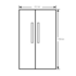Samsung SRS565DHLS 565L Side By Side Fridge image NaN