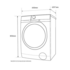 Electrolux 10kg Front Load AutoDose Washing Machine EWF1041ZDWA image NaN
