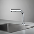 Rogerseller Tonic Hob Sink Mixer and Outlet with Pull Out Spray - Chrome 360601375201 image NaN