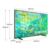 Samsung 75 Inch CU8000 Crystal UHD 4K Smart TV UA75CU8000WXXY hero image