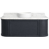 Turner Hastings Evara 120x53 Wall Hung Vanity with Real Marble Top To Suit Above Counter Basin Aegean Blue NTH EV125-AB-NTH image NaN