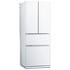 Mitsubishi Electric LX Series 442L French Door Glass Refrigerator Glacier White MR-LX442EX-GWH-A image NaN