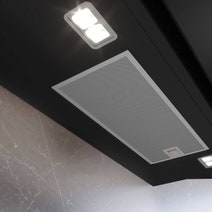 Siemens iQ700 80cm Inclined Canopy Rangehood Matte Black LC81KANB5 hero image