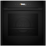 NEFF 60cm N70 Pyrolytic Oven Aluminium Brushed Black Anodized B59CR72D0A hero image
