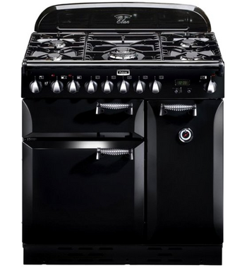 Falcon ELAS90DFBL Freestanding Dual Fuel Oven/Stove product image