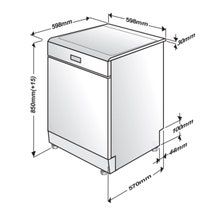 Beko Freestanding Dishwasher BDF1410X hero image