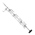 Napoleon 69234 Lex 485 Stainless Steel Rotisserie Kit