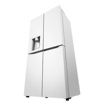 LG 506L French Door Fridge with Ice and Water Dispenser White GF-L500MWH hero image