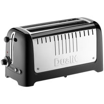 Dualit Long Slot Lite Toaster Gloss Black DU46030 hero image