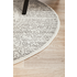 Rug Culture Chrome Small Silver & Off White Rug 150X150CM - CRO-ADD-SIL-150X150 image NaN
