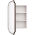 Turner Hastings Claremont 80x50 Bathroom Mirror Shaving Cabinet English Bronze CL406SC-EB image NaN