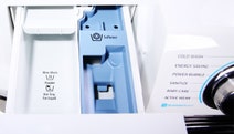Samsung WF16J9000KW Front Load Washing Machine hero image