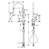 Hansgrohe Talis M54 210 1jet Pull Out Kitchen Mixer Tap - Matte Black S72802673 image NaN