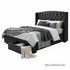 Ostro Warner Licorice King Bed Base & Bedhead 2 Drawer Licorice BDWARNVELI1502 image NaN