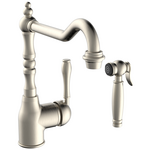 Armando Vicario 400073BN Provincial Kitchen Mixer Tap with Side Spray hero image