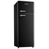 Linarie Valloire 209L Black Retro Top Mount Fridge - Manual Defrost LK200DDBLACK image NaN