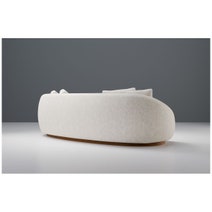 Kalona Marrakesh Curved 3 Seat Sofa Oatmeal MACUR05ABLG1602601 hero image