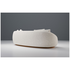 Kalona Marrakesh Curved 3 Seat Sofa Oatmeal MACUR05ABLG1602601 image NaN
