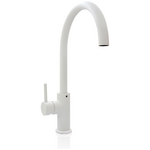 Billi Home Round Gooseneck Mixer Tap - Matte White 991600GMW hero image