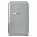 Smeg FAB 50's Style 34L Bar Fridge Silver FAB5RSV5AU hero image