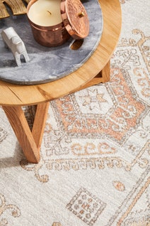 Rug Culture Mayfair Medium Natural & Peach Rug 300X80CM - MAY-CAT-NAT-300X80 hero image